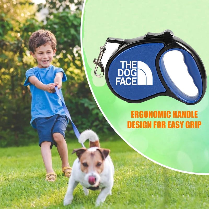 5m Nylon Pet Dog Leash Automático Retrátil Durável Gato Lead Extensível Filhote de Cachorro Caminhando Correndo Tração Roleta Para Cães Pequenos