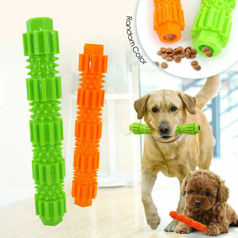 Brinquedo de mastigar para cães de estimação para mastigadores agressivos, dispensador de guloseimas, brinquedo de limpeza de dentes de borracha, brinquedo de borracha que range, brinquedos para cães