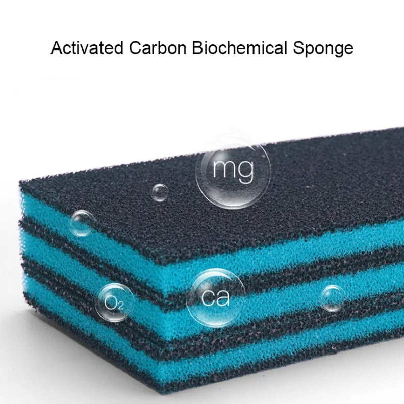 Aquarium Filter Super Thick Biochemical Filter Cotton Sponge for Aquarium Fish Tank Bio Cotton Foam Skimmer