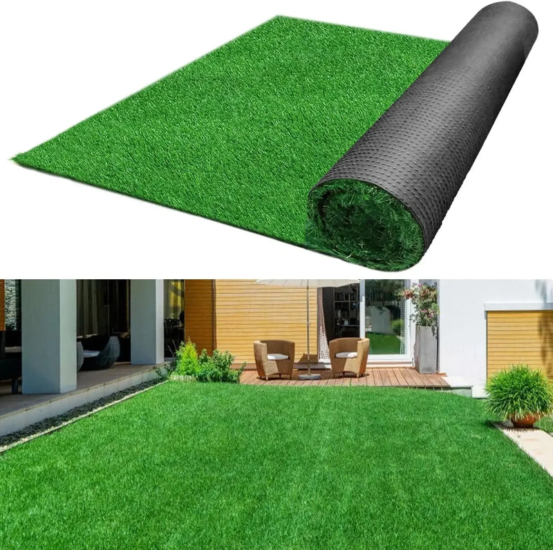 1m Dog Grass Pad Grama falsa para cães Grama artificial Almofada para xixi para filhotes Treinamento para penico em ambientes internos e externos Premium lavável para cães