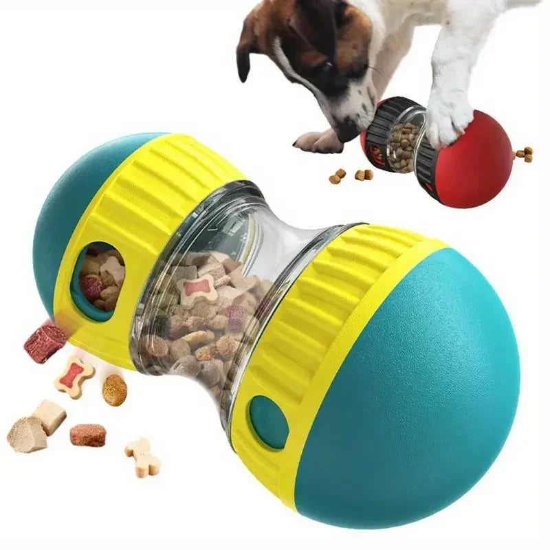 Brinquedo para cachorro Copo com vazamento Bola de comida Elíptica Bola rolante Alimentação lenta Protege o estômago Aumenta a inteligência Suprimentos para animais de estimação