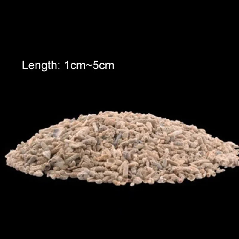 100g Aquarium Filter Media Natural Coral Bone Biological Filter for Fish Tank Aquarium Accessories