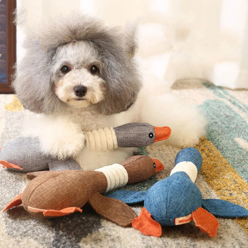 New Dog Toys Wild Goose Sounds Toy Cleaning Teeth Puppy Dogs Chew Supplies Training Household Pet  Dog Toys Accessories