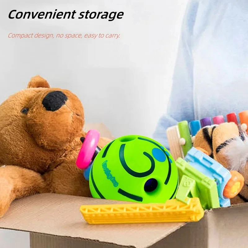 Pet toy dog self-healing toy dog toy giggling sound ball chewing pet ball rolling molars to relieve boredom