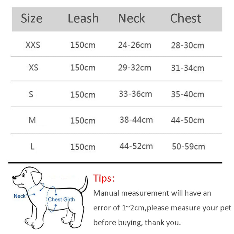 Cat Harness Leash Set Adjustable Dog Cat Collar for French Bulldog Harness Vest Puppy Chihuahua Pet Outdoor Walking Lead Leash