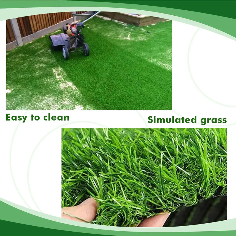 1m Dog Grass Pad Fake Grass for Dogs Artificial Grass Pee Pad for Puppies Potty Training Indoor Outdoor Premium Washable Dog