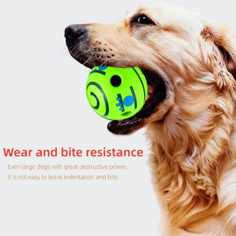 Pet toy dog self-healing toy dog toy giggling sound ball chewing pet ball rolling molars to relieve boredom