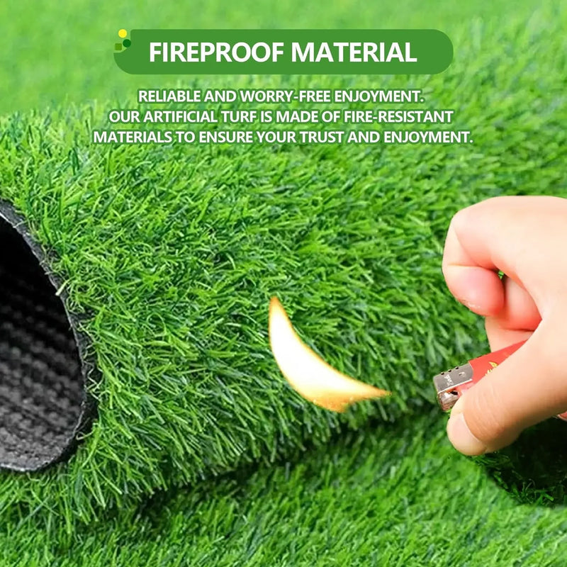 1m Dog Grass Pad Fake Grass for Dogs Artificial Grass Pee Pad for Puppies Potty Training Indoor Outdoor Premium Washable Dog