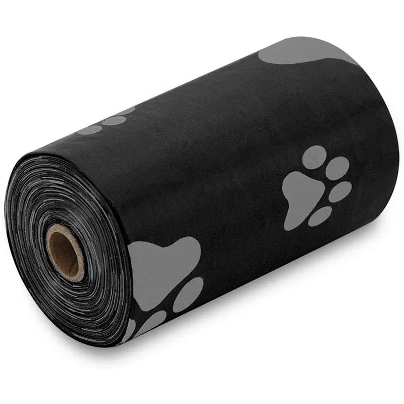 120 Rolos Saco de Cocô de Cachorro Saco de Limpeza Externa para Cocô Suprimentos para Animais de Estimação para Cães 15 Sacos/Rolo Recarga Saco de Lixo Suprimentos para Animais de Estimação