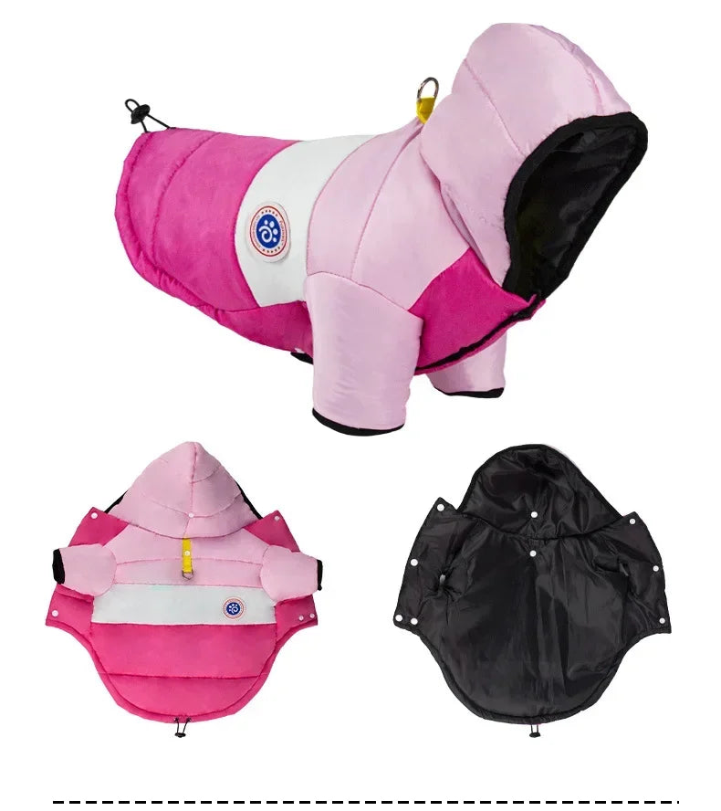 Cachorro Inverno Pet Algodão Jaqueta Roupa Quente Pet Roupas Filhote de Cachorro Casaco Para Cães Pequenos Médios Gatos Chihuahua Bulldog Maltês Roupas