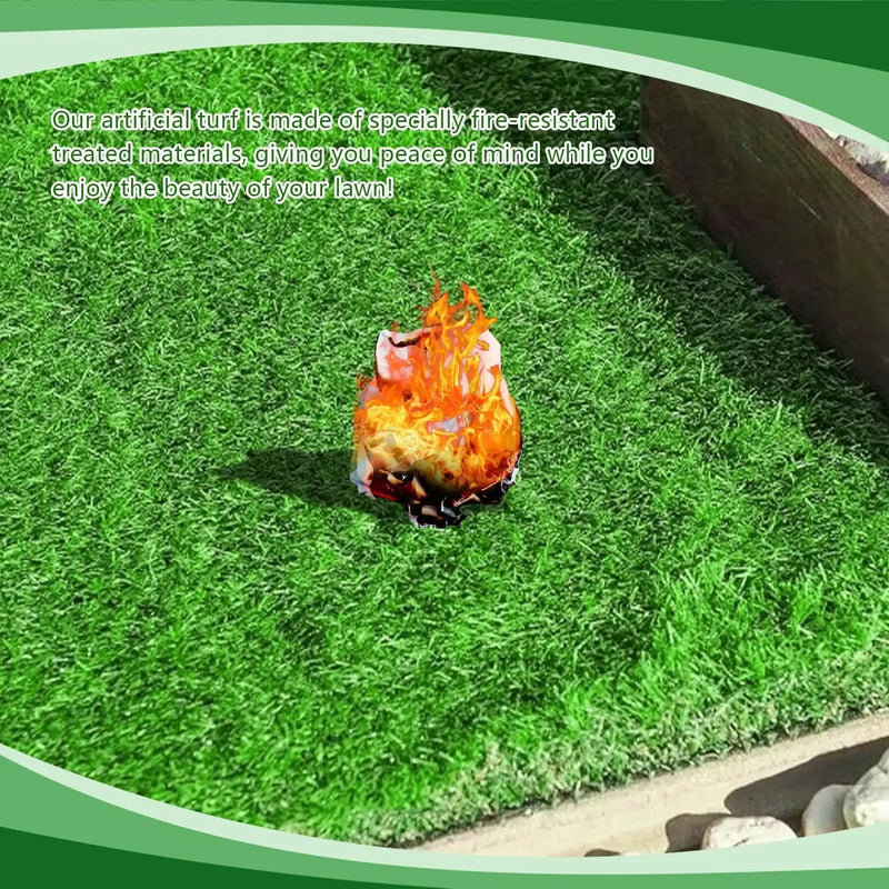 1m Dog Grass Pad Fake Grass for Dogs Artificial Grass Pee Pad for Puppies Potty Training Indoor Outdoor Premium Washable Dog