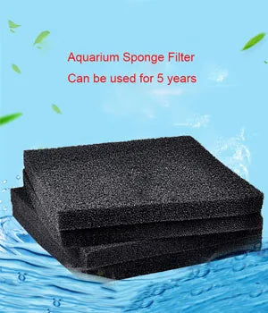 Filtro de aquário super grosso filtro bioquímico esponja de algodão para aquário tanque de peixes bio algodão espuma skimmer